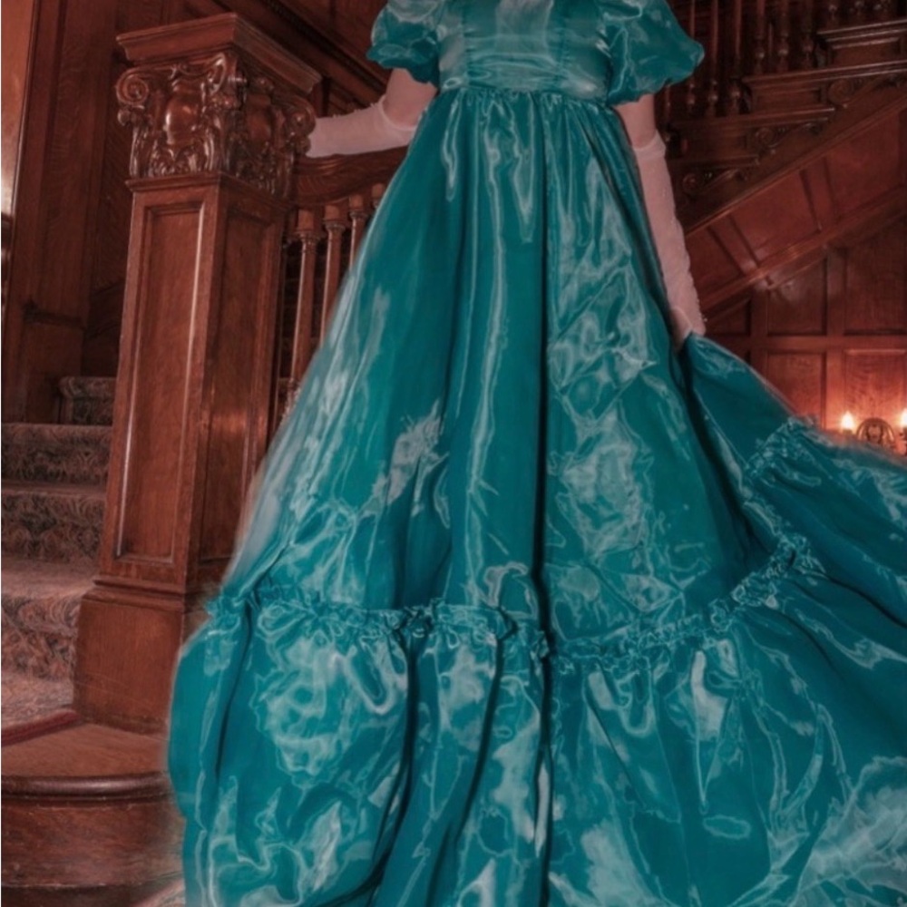 Teal Dress